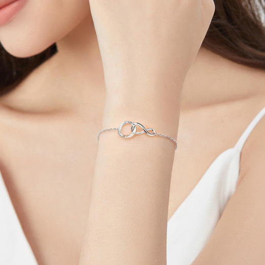 Fanci范琦 S925银【无尽爱意】手链莫比乌斯系列时尚轻奢小众【7天内发货】 商品图4