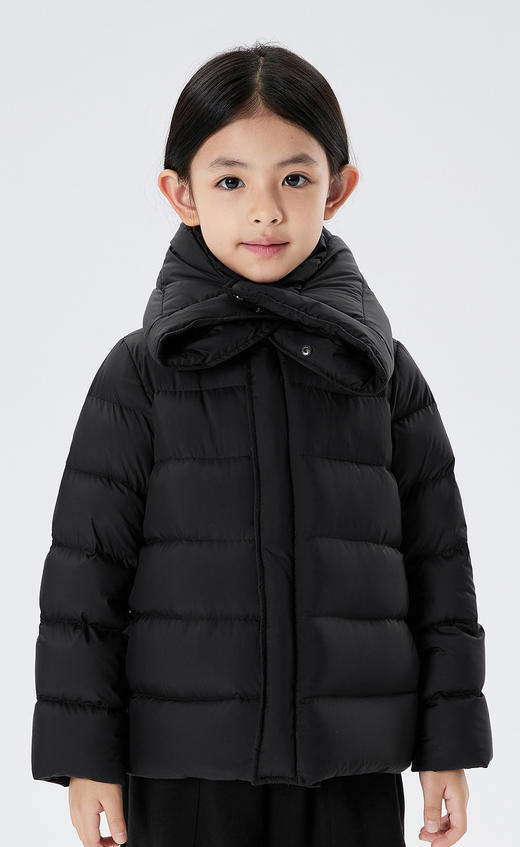 JNBY  22年冬款  多种造型连帽短款羽绒服   1M0C11950 商品图6