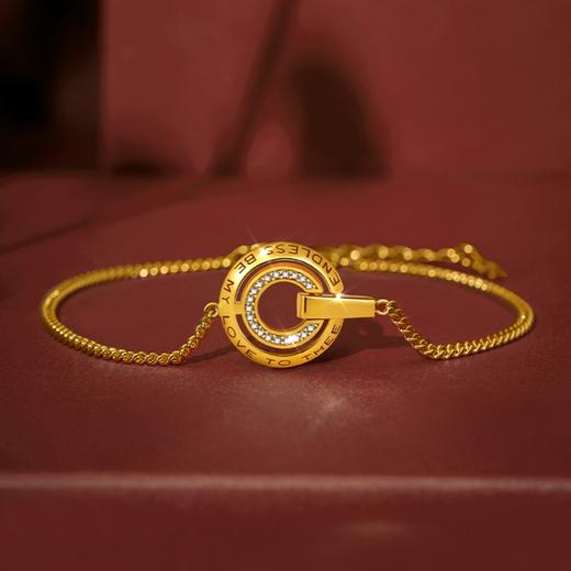 大英博物馆 爱语系列 S925银 金色 项链手链 商品图3