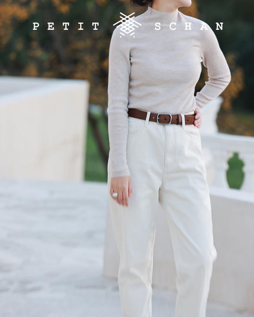 PETIT SCHAN小闪 CLO#132 the road to ordinary 平凡之路 四季款实穿性纯棉斜纹宽松锥形裤 商品图2