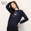 ELLE Active 新款女士圆领卫衣品牌主题印花套头衫 商品缩略图0