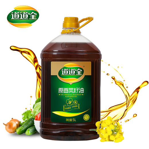 道道全原香菜籽油5L 商品图1