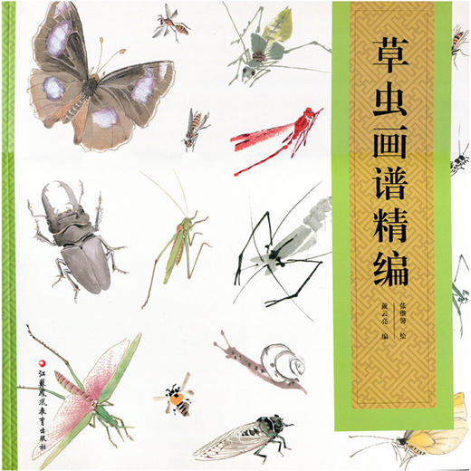 美术技法经典系列·草虫画谱精编 戴云亮  著  张继馨  绘 商品图1