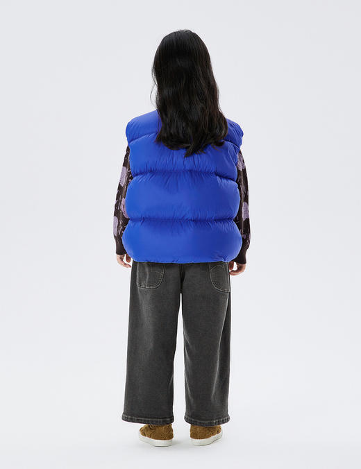 JNBY  22年冬款  薄绒弹性牛仔长裤  1M0E12370 商品图5