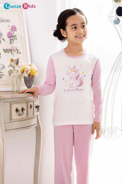 【5F】女童长袖长裤家居服 商品图0