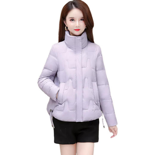 WE LRX-MZ2916 时尚保暖白鸭绒羽绒服女短款2022冬季新款修身加厚气质优雅小外套 商品图4