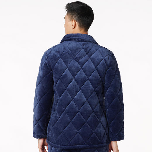 都市锋尚睡衣生活家居法兰绒夹棉家居服长袖类FH21J1 商品图2