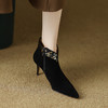 细跟尖头短靴，时尚及裸靴高跟女靴  ZF-ZF138X 商品缩略图4