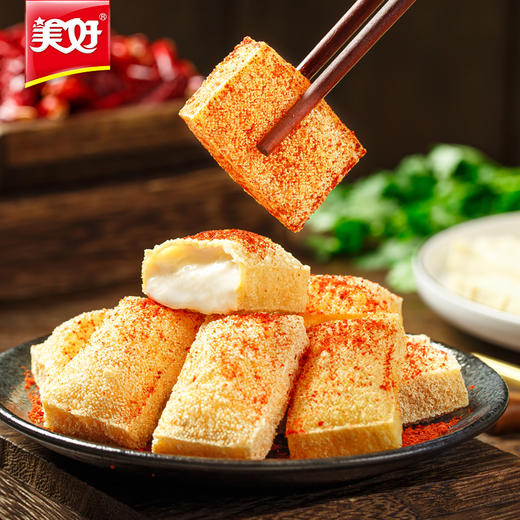 美好 包浆豆腐 275g 20片装 火锅食材生鲜 爆浆冻豆腐 酥炸豆腐 火锅豆腐 豆制品 烧烤食材 商品图2