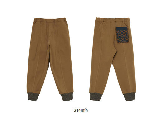 JNBY   22年冬款 束脚长裤  1M0E122000 商品图12