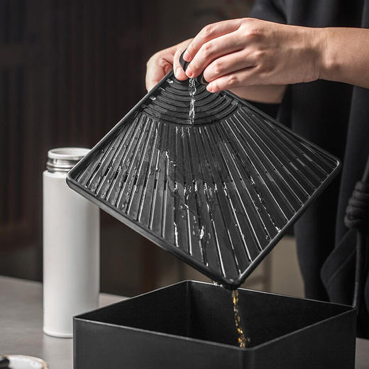 旅行茶具套装便携快客杯收纳包一壶四杯车载功夫茶具户外泡茶小套 枯山水套装-车载（带包） 商品图6