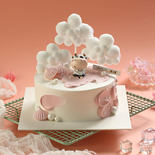 十二生肖奶油蛋糕（水果糯米口味） 商品图1