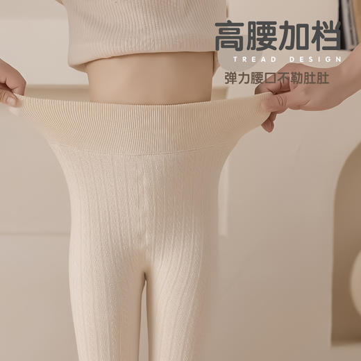 儿童打底裤秋冬加绒加厚羊羔绒外穿婴儿宝宝女童连裤袜子 商品图2
