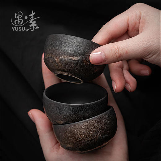 陶瓷茶杯茶盏功夫小茶碗主人杯 商品图3
