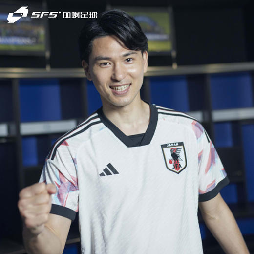 【连印号】SFS阿迪达斯正品 2022日本世界杯客场球员版球衣短袖足球服HF1849 商品图2