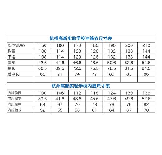 2022级浙江省杭州高新实验学校校服（有质量问题可换货，不退货） 商品图10