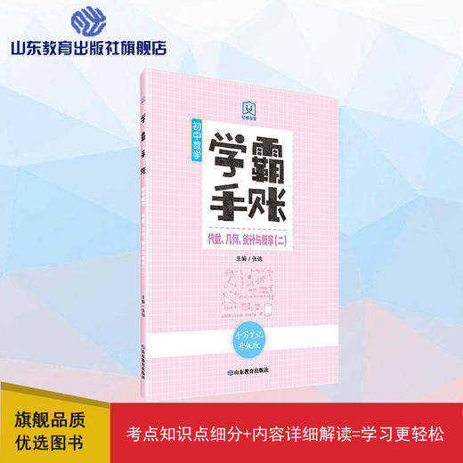 学霸手账 初中数学——代数、几何、统计与概率（二） 商品图0