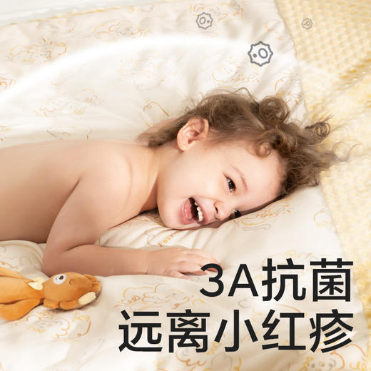 babycare小伙伴豆豆毯婴儿安抚暖绒盖毯新疆棉宝宝豆豆被儿童毛毯 商品图2