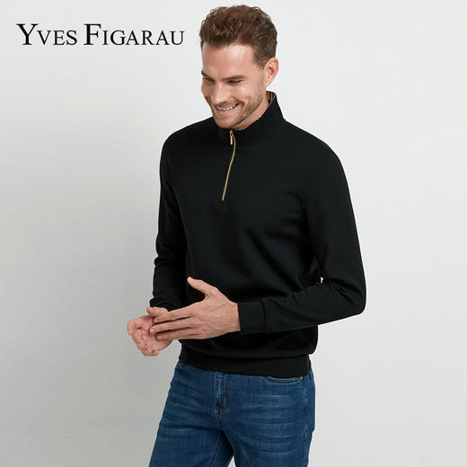 YvesFigarau伊夫·费嘉罗秋冬新款休闲长袖T恤940969 商品图0