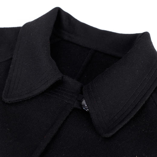 MH9E1斯尔丽瑟俪2022年冬上新商场同款优雅简约慵懒风H版长款大衣外套 商品图4