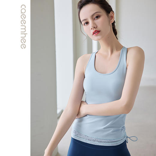 卡益裸感背心KN03323女士瑜伽服健身服 商品图2