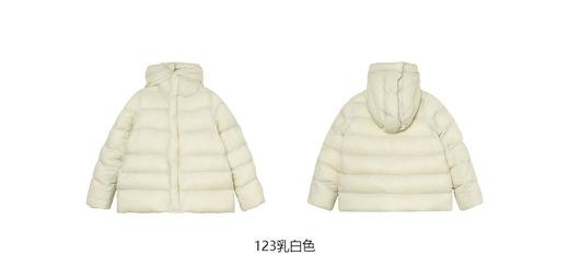 JNBY  22年冬款  多种造型连帽短款羽绒服   1M0C11950 商品图13