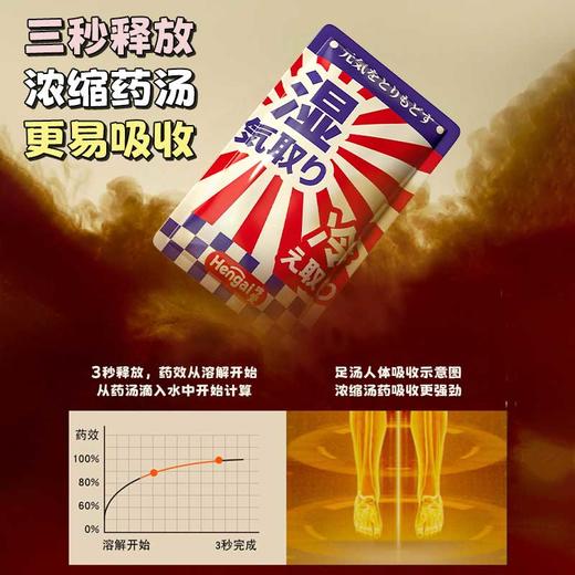 【3包减10元+送毛毯】哼爱本草足浴泡脚液，艾草祛寒湿/助眠 /提升身体代谢 / 暖手脚 / 减体重 / 男女可用，40ml / 整包 商品图1