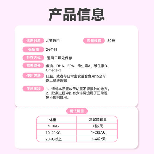 金多乐宠物深海鱼油 商品图3