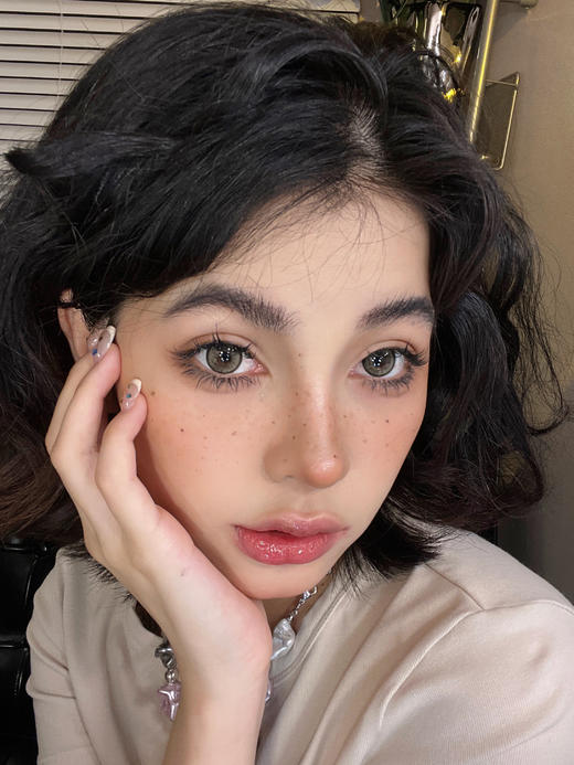 店主推荐丨亚裔甜心灰·Leenscolor丨14.2mm（年抛/2片装） 商品图4