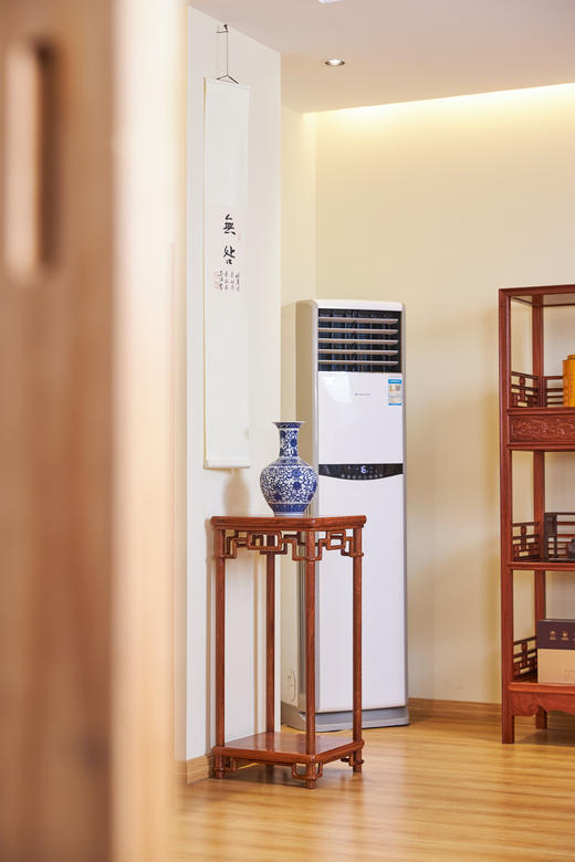 红桥红  家具严选  缅甸花梨（大果紫檀）【85/90  木面 颐和园圆腿 花架】 商品图5