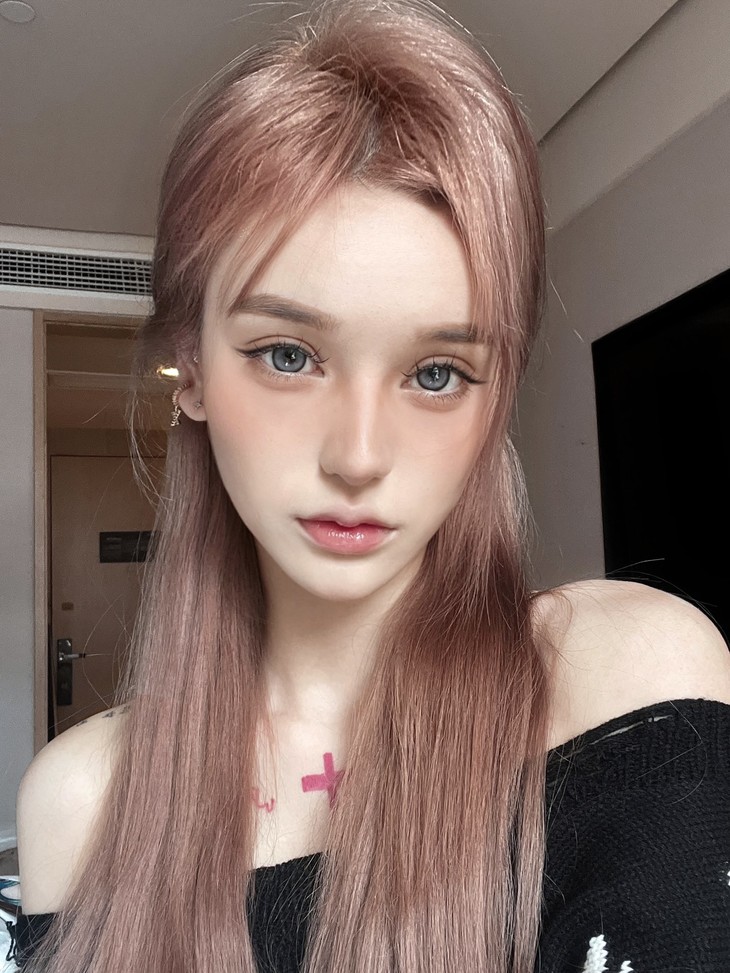 iMUDI年抛隐形眼镜 奶蓝灰14.2mm 1副/2片-VVCON美瞳商城12