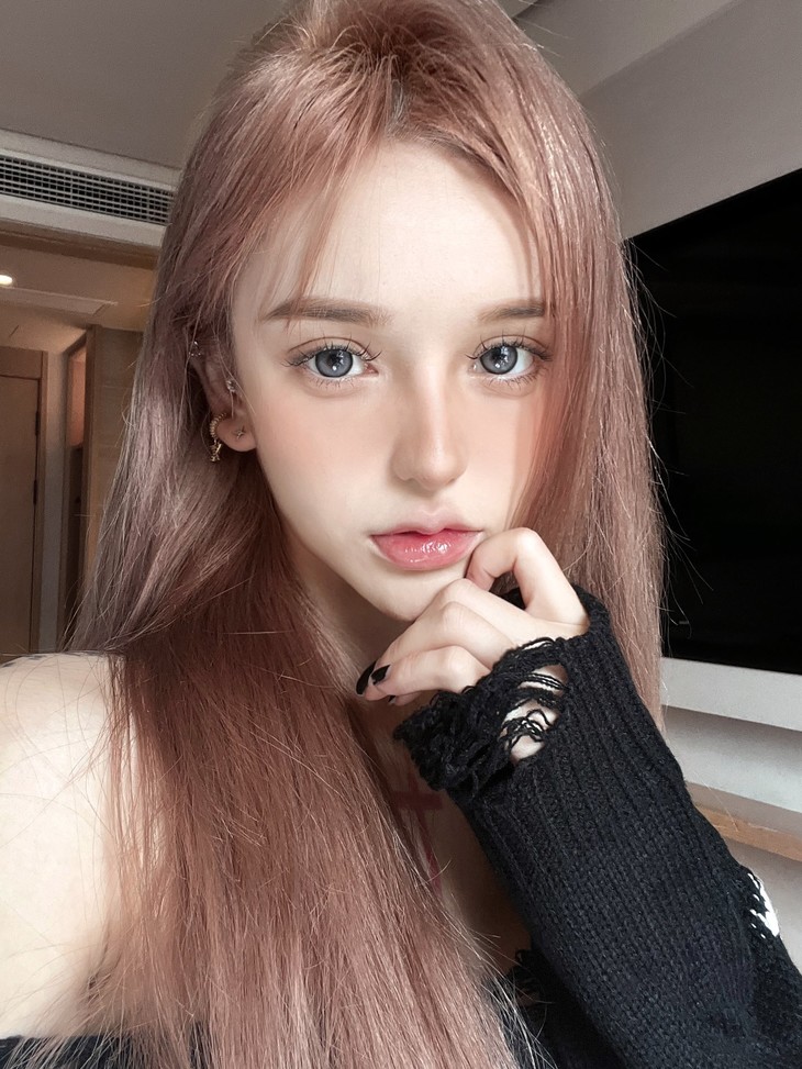 iMUDI年抛隐形眼镜 奶蓝灰14.2mm 1副/2片-VVCON美瞳商城13
