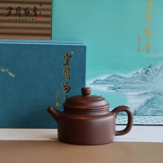 岁月留香-德钟壶-全手工紫砂壶-120ml 商品图2