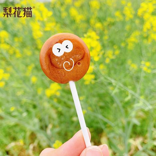 预售】梨花猫 有机秋梨膏棒棒糖 儿童无添加剂健康糖果6支/包*3包[福利品] 商品图11
