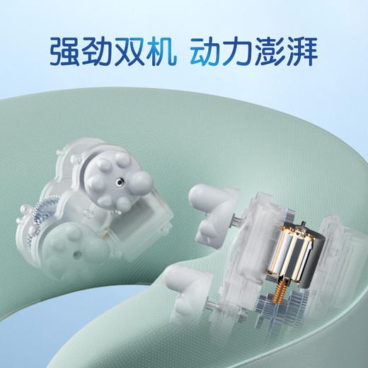 SKG颈椎按摩枕N5热敷颈部U型枕按揉捏脖子护颈仪肩颈疏通神器 商品图4