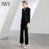 IWY/黑色职业西装套装女经理商务正装比亚迪销售西服2022年秋冬工作服C11355+P31355 商品缩略图4