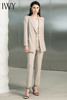 IWY/时尚杏色职业西装套装女气质女神范韩版经理马甲三件套正装223170C1+p1 商品缩略图2