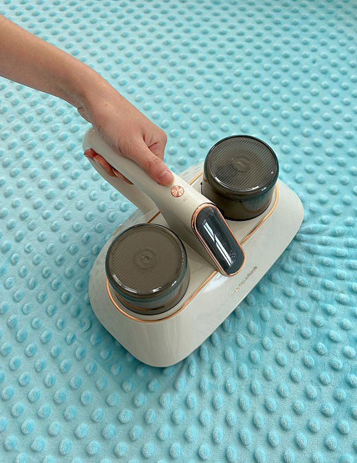 【净螨除螨99.9%】摩飞无线除螨仪  家用紫外线 杀菌床上强力除螨吸尘器  实用方便 商品图5