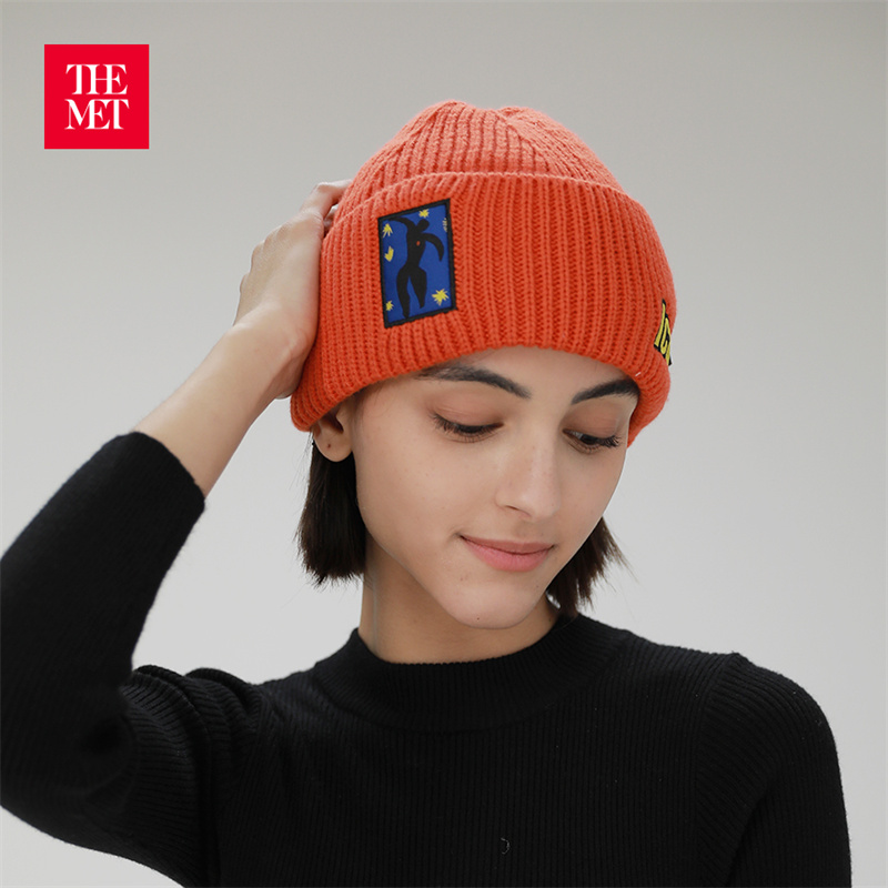 大都会艺术博物馆马蒂斯系列秋冬新款男女百搭保暖围巾针织帽