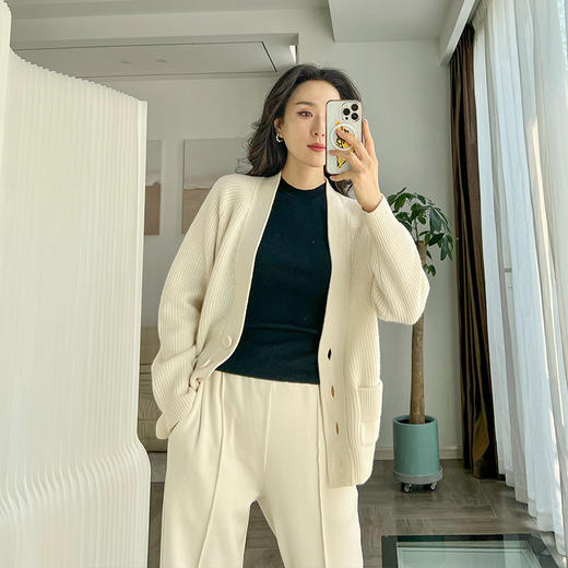 “优雅叠穿”4色羊毛针织打底背心 商品图2