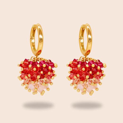 订购6周到｜Annele-Strawberry Sweetie-草莓甜心 耳环［芬兰设计师］ 商品图1