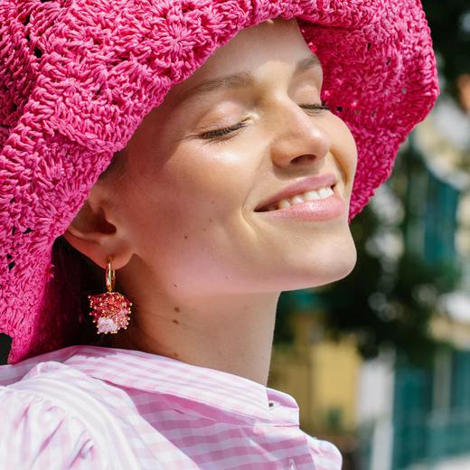 订购6周到｜Annele-Strawberry Sweetie-草莓甜心 耳环［芬兰设计师］ 商品图4