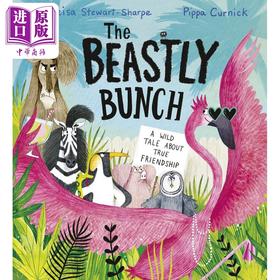 【中商原版】Pippa Curnick The Beastly Bunch 族群 英文原版 精品绘本 动物故事 Pippa Curnick 4-6岁