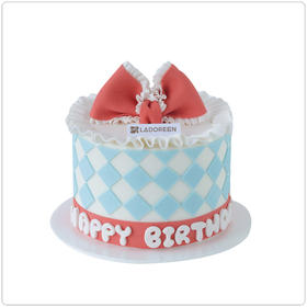 粉色复古蝴蝶结