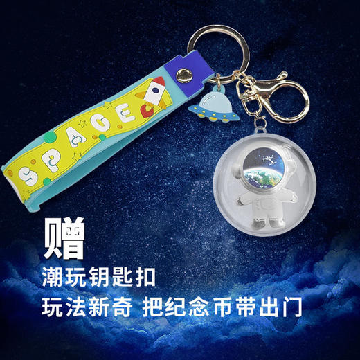 太空人航天员纪念银币
含纯银10克 商品图3