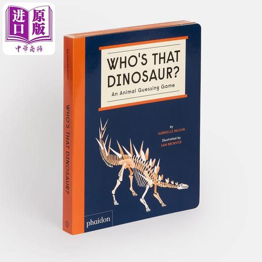 【中商原版】Who's That Dinosaur? 这是哪只恐龙？ 英文原版 儿童绘本 恐龙主题科普读物 Gabrielle Balkan 6-9岁 商品图1