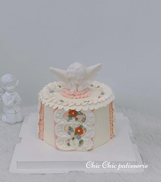 巴洛克小天使刺绣裱花 | 昔果 商品图0