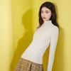 锁温33度！自带胸垫的打底衫！外穿不尴尬 内茵高领长袖打底衫 美雅碧半高领Brain打底衫 商品缩略图3