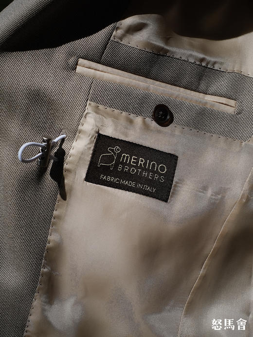Merino Brothers 隐蔽呢澳洲美丽诺羊毛游猎夹克 商品图11
