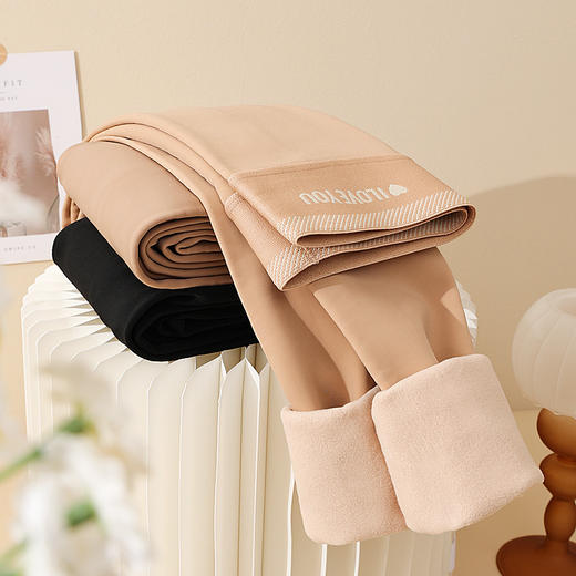 WWGZ-ILOY新款时尚气质加绒加厚防勾丝面膜水光连裤袜 商品图1